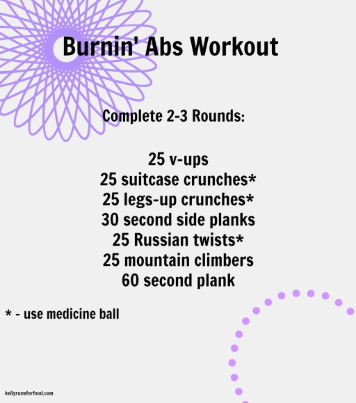 burnin' abs workout