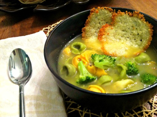 tortellini and broccoli soup
